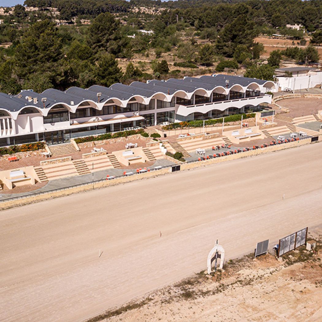 Pista del hipódromo de San Rafel