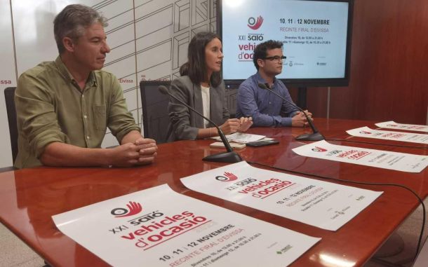 Presentación del XXI Salón del Vehículo de Ocasión. | Consell de Ibiza